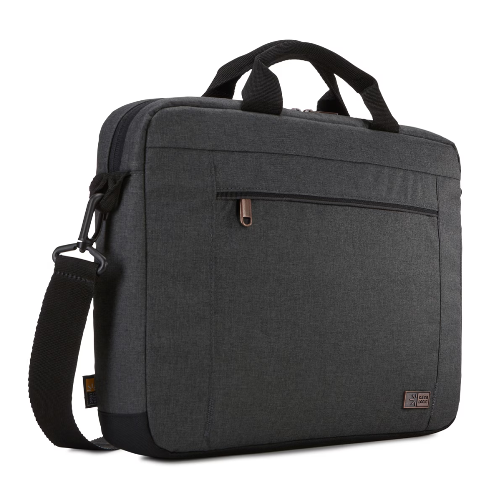 Case Logic Era 14-inch laptop attaché in Obsidian