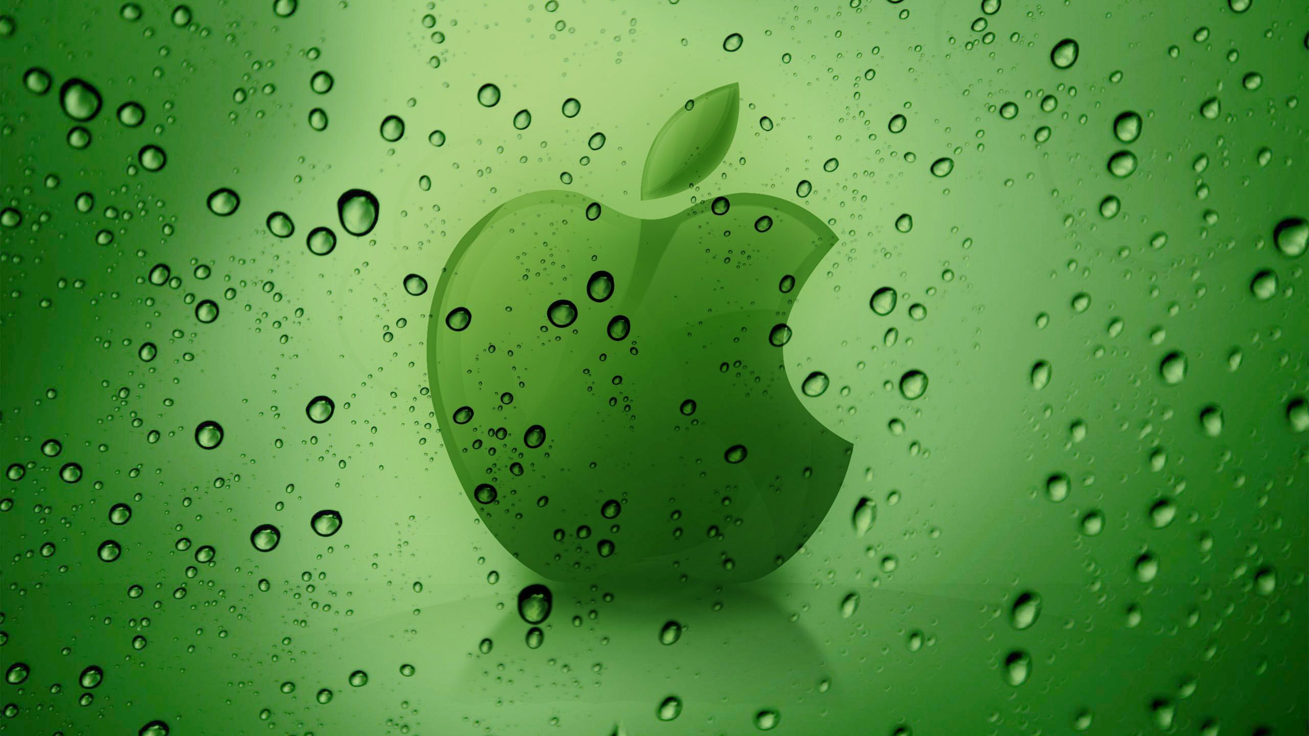 Apple  Logo Green