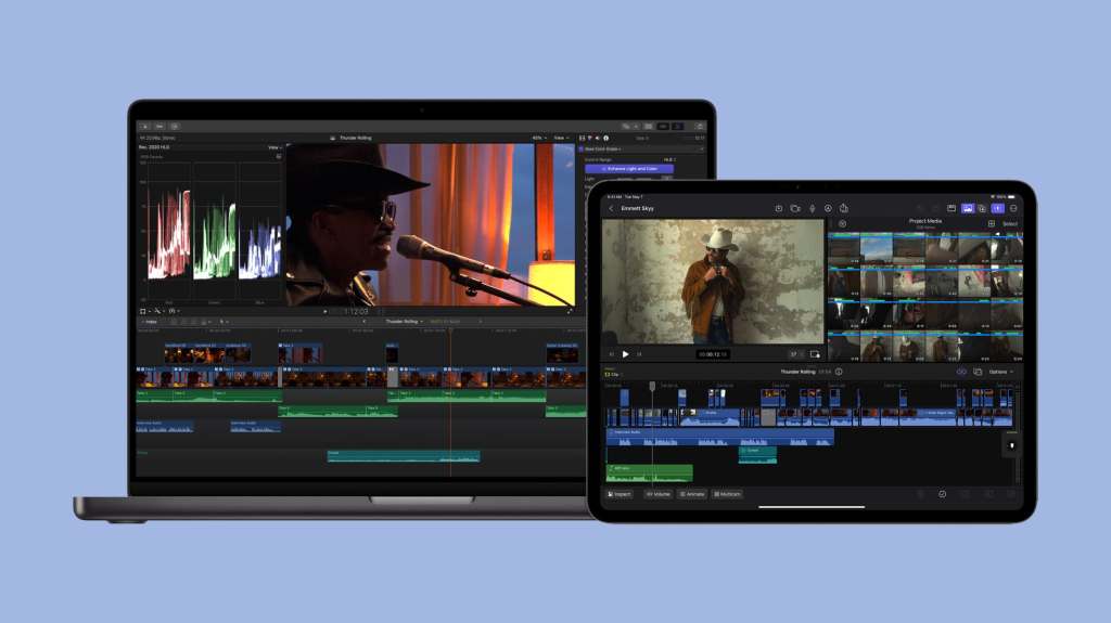 New versions of Final Cut Pro for iPad and Mac utilize AI for better&nbsp;features