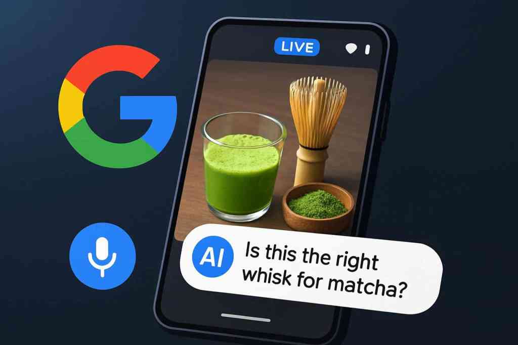 Get real-time help by going Live with Google Search using Gemini&nbsp;AI